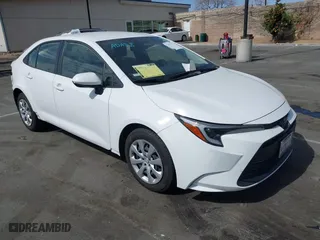 2024 Toyota Corolla Hybrid LE with VIN JTDBCMFE5RJ018382, listed as a IAAI auction lot 41696486 with 20,970 mi miles. Bid and sale history available at carsss.com. Image 1.