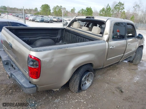 2005 Toyota Tundra SR5 with VIN 5TBET34165S477093, listed as a IAAI auction lot 41422879 with 154,445 mi miles. Bid and sale history available at carsss.com. Image 4.