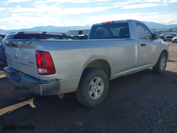 2010 Dodge Ram 1500 Sport with VIN 3D7JV1ET4AG106498, listed as a IAAI auction lot 40344688 with 158,660 mi miles. Bid and sale history available at carsss.com. Image 4.