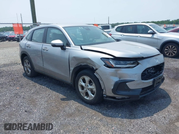 2023 Honda HR-V LX with VIN 3CZRZ1H34PM723904, listed as a IAAI auction lot 42473267 with 18,181 mi miles and . Bid and sale history available at DreamBid. Image 1.