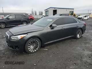 2019 Genesis G90 z VIN KMTF54JH6KU064175, wystawiony jako Copart lot #84104874 z przebiegiem 66 651 mil mil oraz Szkoda całkowita • Salvage title. Historia ofert i sprzedaży dostępna na DreamBid. Obrazek 1.