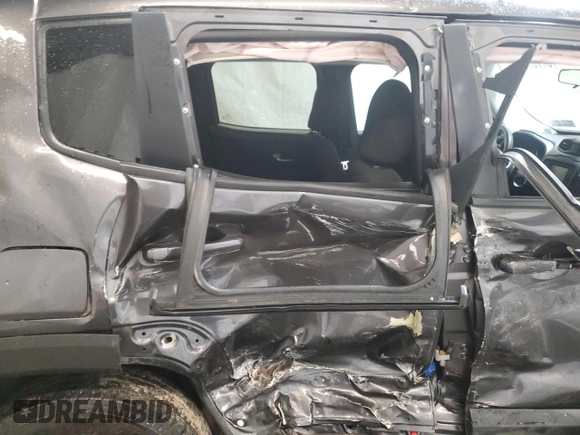2017 Jeep Renegade Sport with VIN ZACCJBAB9HPF67335, listed as a Copart auction lot 57767265 with 95,431 mi miles and Salvage title. Bid and sale history available at DreamBid. Image 11.