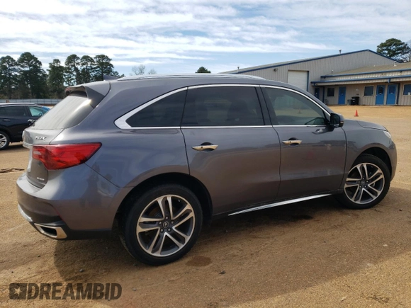 2018 Acura MDX Advance with VIN 5J8YD4H87JL007795, listed as a Copart auction lot 48009885 with Not Provided miles and Salvage Title. Bid and sale history available at carsss.com. Image 3.