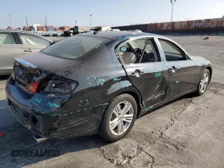 2012 Infiniti G25 Sedan Journey with VIN JN1DV6AP4CM701058, listed as a Copart auction lot 82007864 with 130,723 mi miles and Salvage Title. Bid and sale history available at carsss.com. Image 3.
