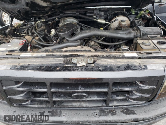 1992 Ford F-150 with VIN 1FTEX14N2NKB29155, listed as a Copart auction lot 84871474 with 104,765 mi miles and Salvage Title. Bid and sale history available at carsss.com. Image 11.