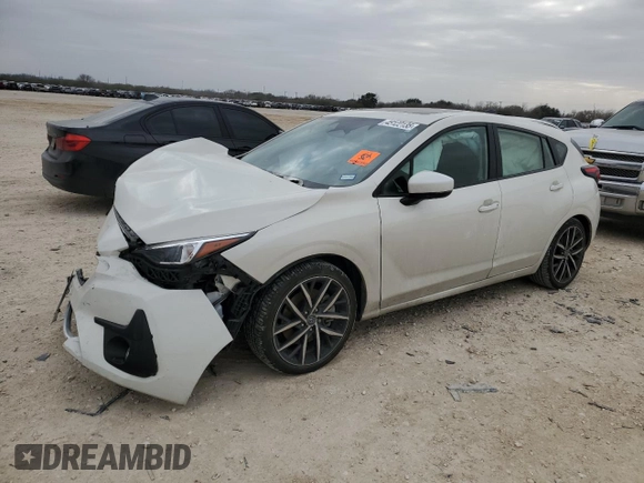2024 Subaru Impreza Sport with VIN JF1GUAFC8R8357280, listed as a Copart auction lot 45122135 with 9,070 mi miles and Salvage Title. Bid and sale history available at carsss.com. Image 1.