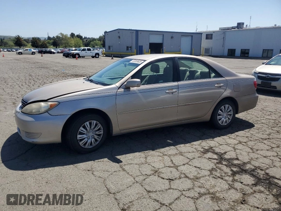 2006 Toyota Camry STD with VIN 4T1BE32K16U110563, listed as a Copart auction lot 53959605 with 123,430 mi miles and Salvage Title. Bid and sale history available at DreamBid. Image 1.