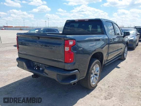 2020 Chevrolet Silverado 1500 Custom with VIN 3GCPWBEH6LG279560, listed as a IAAI auction lot 42248567 with 144,143 mi miles and . Bid and sale history available at DreamBid. Image 4.