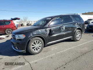 2016 Dodge Durango SXT with VIN 1C4RDHAG8GC301582, listed as a Copart auction lot 88792845 with 76,564 mi miles and Salvage Title. Bid and sale history available at DreamBid. Image 1.