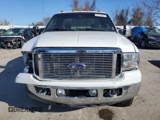 2007 Ford F-250 XL with VIN 1FTSX21P67EA04580, listed as a Copart auction lot 83778264 with 166,015 mi miles and Salvage Title. Bid and sale history available at DreamBid. Image 5.