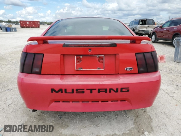 2004 Ford Mustang Standard with VIN 1FAFP40644F198897, listed as a Copart auction lot 47007415 with 129,067 mi miles and Salvage title. Bid and sale history available at DreamBid. Image 6.