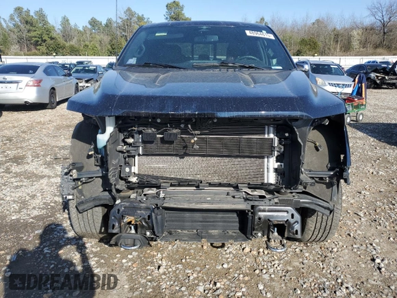 2023 Ford F-150 XL with VIN 1FTFW1ED2PFC11122, listed as a Copart auction lot 48964815 with 49,256 mi miles and Salvage Title. Bid and sale history available at carsss.com. Image 5.