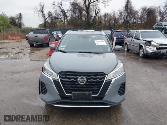 2021 Nissan Kicks SV with VIN 3N1CP5CVXML490990, listed as a IAAI auction lot 41976503 with 72,379 mi miles and . Bid and sale history available at DreamBid. Image 12.
