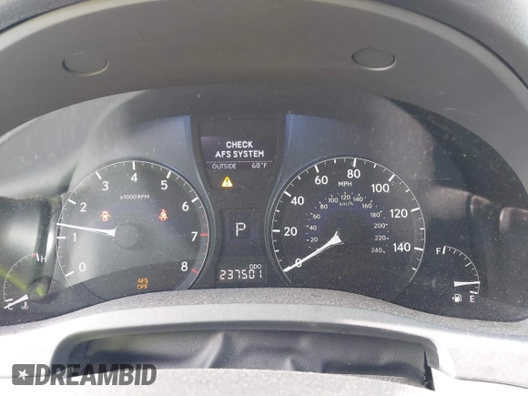 2010 Lexus RX 350 with VIN 2T2BK1BA6AC038446, listed as a IAAI auction lot 42248224 with 237,501 mi miles and . Bid and sale history available at DreamBid. Image 7.