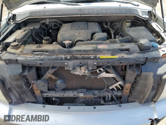 2007 Infiniti QX56 with VIN 5N3AA08C57N806674, listed as a Copart auction lot 49066655 with 237,412 mi miles and Salvage Title. Bid and sale history available at carsss.com. Image 13.