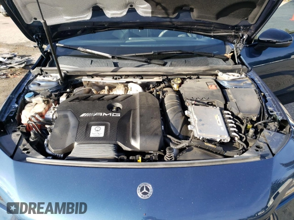 2021 Mercedes-Benz CLA 45 AMG with VIN W1K5J5DB5MN186242, listed as a Copart auction lot 79274274 with 26,166 mi miles and Salvage Title. Bid and sale history available at DreamBid. Image 11.