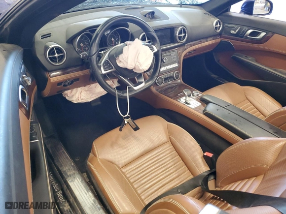 2017 Mercedes-Benz SL with VIN WDDJK6GA9HF049986, listed as a Copart auction lot 72089914 with NaN miles and Salvage Title. Bid and sale history available at carsss.com. Image 8.