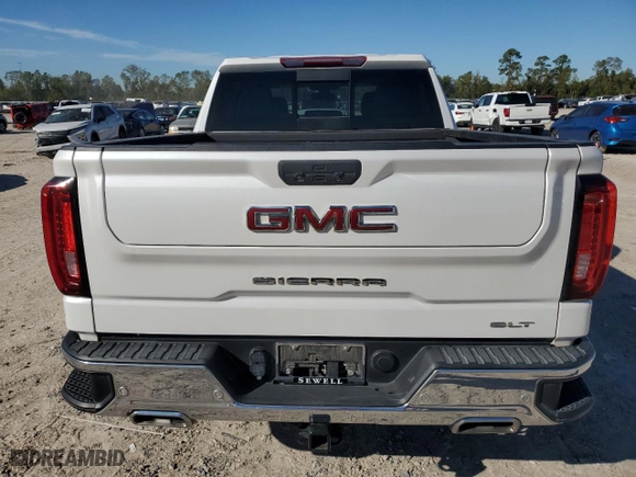 2022 GMC Sierra 1500 Limited SLT with VIN 3GTU9DED9NG205488, listed as a Copart auction lot 82183144 with 90,302 mi miles and Clean Title. Bid and sale history available at carsss.com. Image 6.