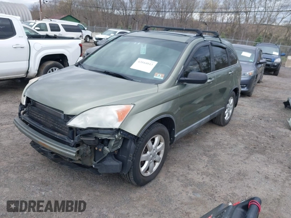 2008 Honda CR-V EX-L with VIN 5J6RE48748L050339, listed as a IAAI auction lot 42044043 with 210,485 mi miles. Bid and sale history available at carsss.com. Image 2.