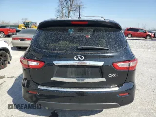 2014 Infiniti QX60 with VIN 5N1AL0MN0EC528334, listed as a Copart auction lot 48478715 with 137,323 mi miles and Salvage Title. Bid and sale history available at carsss.com. Image 6.