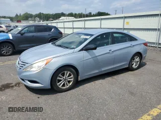 2011 Hyundai Sonata GLS z VIN 5NPEB4AC3BH246420, wystawiony jako Copart lot #60314015 z przebiegiem 162 893 mil mil oraz Szkoda całkowita • Salvage title. Historia ofert i sprzedaży dostępna na DreamBid. Obrazek 1.