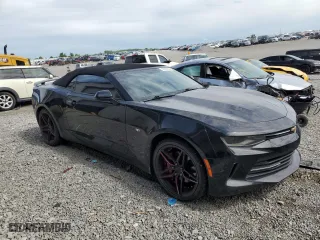 2017 Chevrolet Camaro 2LT with VIN 1G1FD3DS1H0101483, listed as a Copart auction lot 56183254 with 124,645 mi miles and Salvage Title. Bid and sale history available at carsss.com. Image 4.