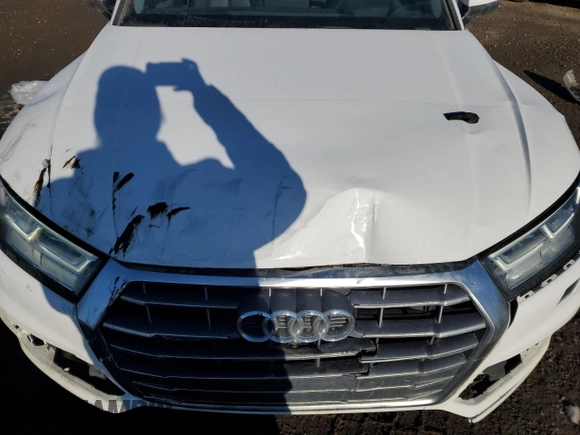 2018 Audi Q5 Prestige with VIN WA1CNAFY5J2109393, listed as a Copart auction lot 48576765 with 95,862 mi miles and Salvage Title. Bid and sale history available at carsss.com. Image 12.