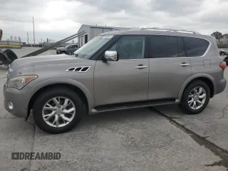 2012 Infiniti QX56 7-passenger z VIN JN8AZ2NE2C9020457, wystawiony jako Copart lot #54940945 z przebiegiem 222 409 mil mil oraz Tytuł czysty. Historia ofert i sprzedaży dostępna na DreamBid. Obrazek 1.