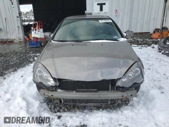 2002 Acura RSX Auto with VIN JH4DC54832C010155, listed as a Copart auction lot 41768495 with 217,946 mi miles and Salvage Title. Bid and sale history available at carsss.com. Image 5.