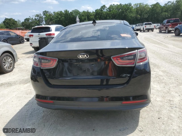 2014 Kia Optima Hybrid EX with VIN KNAGN4AD5E5065426, listed as a Copart auction lot 54259535 with 123,150 mi miles and Salvage Title. Bid and sale history available at carsss.com. Image 6.