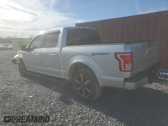 2016 Ford F-150 XL with VIN 1FTEW1CF7GFC54371, listed as a Copart auction lot 49712845 with 133,727 mi miles and Salvage Title. Bid and sale history available at carsss.com. Image 2.