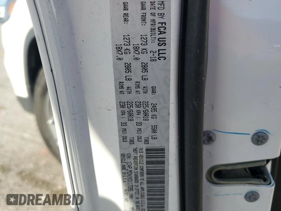 2019 Jeep Cherokee Limited z VIN 1C4PJMDN1KD117395, wystawiony jako Copart lot #51098095 z przebiegiem 86 204 mil mil oraz Szkoda całkowita • Salvage title. Historia ofert i sprzedaży dostępna na DreamBid. Obrazek 13.