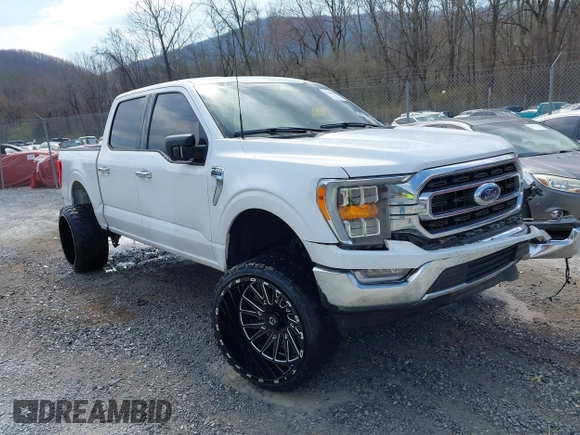 2023 Ford F-150 XL with VIN 1FTEW1C58PKE81292, listed as a IAAI auction lot 41900494 with 34,753 mi miles and . Bid and sale history available at DreamBid. Image 1.