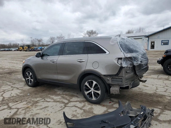 2016 Kia Sorento EX with VIN 5XYPHDA11GG013687, listed as a Copart auction lot 50331845 with 100,657 mi miles and Salvage Title. Bid and sale history available at carsss.com. Image 2.