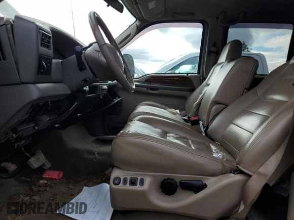 2003 Ford F-350 XL with VIN 1FTSW31F13EA13259, listed as a Copart auction lot 80345954 with 209,898 mi miles and Salvage title. Bid and sale history available at DreamBid. Image 7.