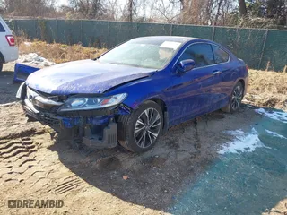 2017 Honda Accord Coupe EX-L V6 with VIN 1HGCT2B8XHA006771, listed as a IAAI auction lot 41421141 with 56,956 mi miles. Bid and sale history available at carsss.com. Image 20.