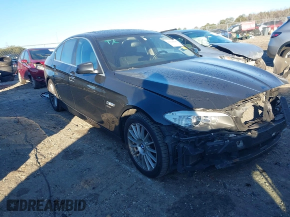 2011 BMW 5 Series 535i xDrive with VIN WBAFU7C58BC781279, listed as a IAAI auction lot 41224680 with 168,015 mi miles and . Bid and sale history available at DreamBid. Image 1.