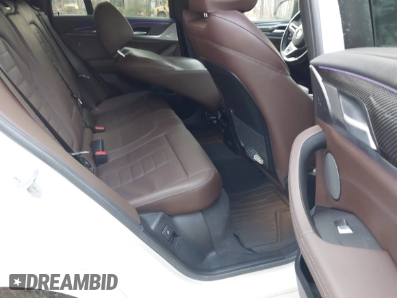 2023 BMW X4 M40i with VIN 5UX43DT02P9T17357, listed as a IAAI auction lot 41683916 with 25,954 mi miles and . Bid and sale history available at DreamBid. Image 8.