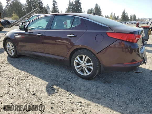 2012 Kia Optima EX with VIN 5XXGN4A77CG083612, listed as a Copart auction lot 52827145 with 143,790 mi miles and Salvage Title. Bid and sale history available at carsss.com. Image 2.