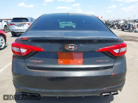 2015 Hyundai Sonata Sport with VIN 5NPE34ABXFH084893, listed as a IAAI auction lot 42066253 with 122,923 mi miles and . Bid and sale history available at carsss.com. Image 16.