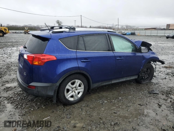 2015 Toyota RAV4 LE with VIN 2T3BFREV6FW363083, listed as a Copart auction lot 49550475 with Not Provided miles and Salvage Title. Bid and sale history available at carsss.com. Image 3.