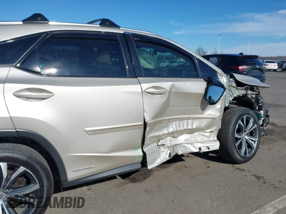 2017 Lexus RX with VIN 2T2BGMCA0HC019290, listed as a IAAI auction lot 41606924 with 45,969 mi miles. Bid and sale history available at carsss.com. Image 18.