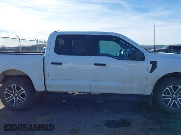 2023 Ford F-150 XL with VIN 1FTFW1E5XPKE92229, listed as a IAAI auction lot 41686774 with 58,008 mi miles. Bid and sale history available at carsss.com. Image 13.
