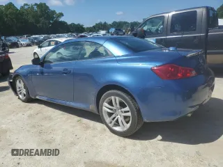 2009 Infiniti G37 with VIN JNKCV66E89M722745, listed as a Copart auction lot 52280805 with 85,787 mi miles and Salvage Title. Bid and sale history available at DreamBid. Image 2.