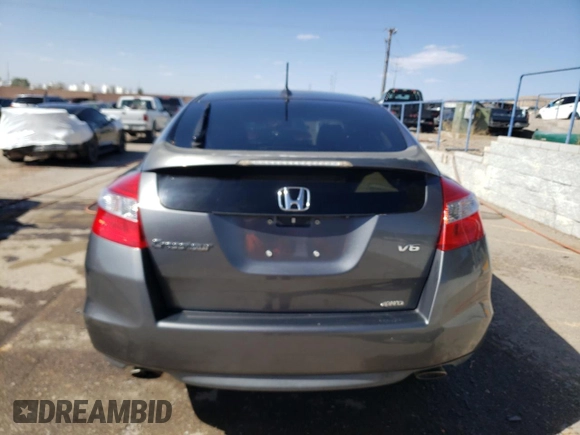2012 Honda Crosstour EX-L with VIN 5J6TF2H59CL007081, listed as a Copart auction lot 53980854 with 80,624 mi miles and Salvage Title. Bid and sale history available at carsss.com. Image 6.