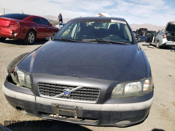 2004 Volvo S60 with VIN YV1RS61T842394994, listed as a Copart auction lot 77809884 with 159,851 mi miles and Salvage Title. Bid and sale history available at carsss.com. Image 5.