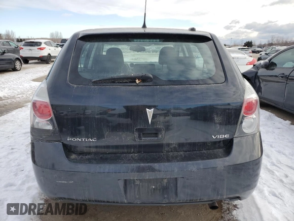 2009 Pontiac Vibe 1SA z VIN 5Y2SP67849Z405547, wystawiony jako Copart lot #87067074 z przebiegiem Nie podano mil oraz Czysty tytuł • Clean title. Historia ofert i sprzedaży dostępna na DreamBid. Obrazek 6.