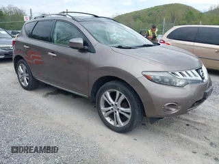 2010 Nissan Murano SL with VIN JN8AZ1MW6AW134027, listed as a IAAI auction lot 42136638 with 111,254 mi miles. Bid and sale history available at carsss.com. Image 1.