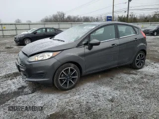 2018 Ford Fiesta SE with VIN 3FADP4EJ9JM123063, listed as a Copart auction lot 46088195 with 48,376 mi miles and Salvage Title. Bid and sale history available at carsss.com. Image 1.