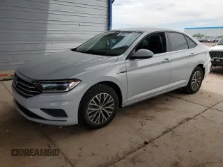 2019 Volkswagen Jetta SEL z VIN 3VWE57BU2KM035894, wystawiony jako Copart lot #58504235 z przebiegiem 71 407 mil mil oraz Szkoda całkowita • Salvage title. Historia ofert i sprzedaży dostępna na DreamBid. Obrazek 1.